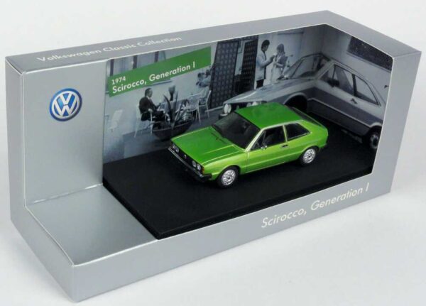 MODEL VW SCIROCCO MK1 GTI ZIELONY SKALA 1:43